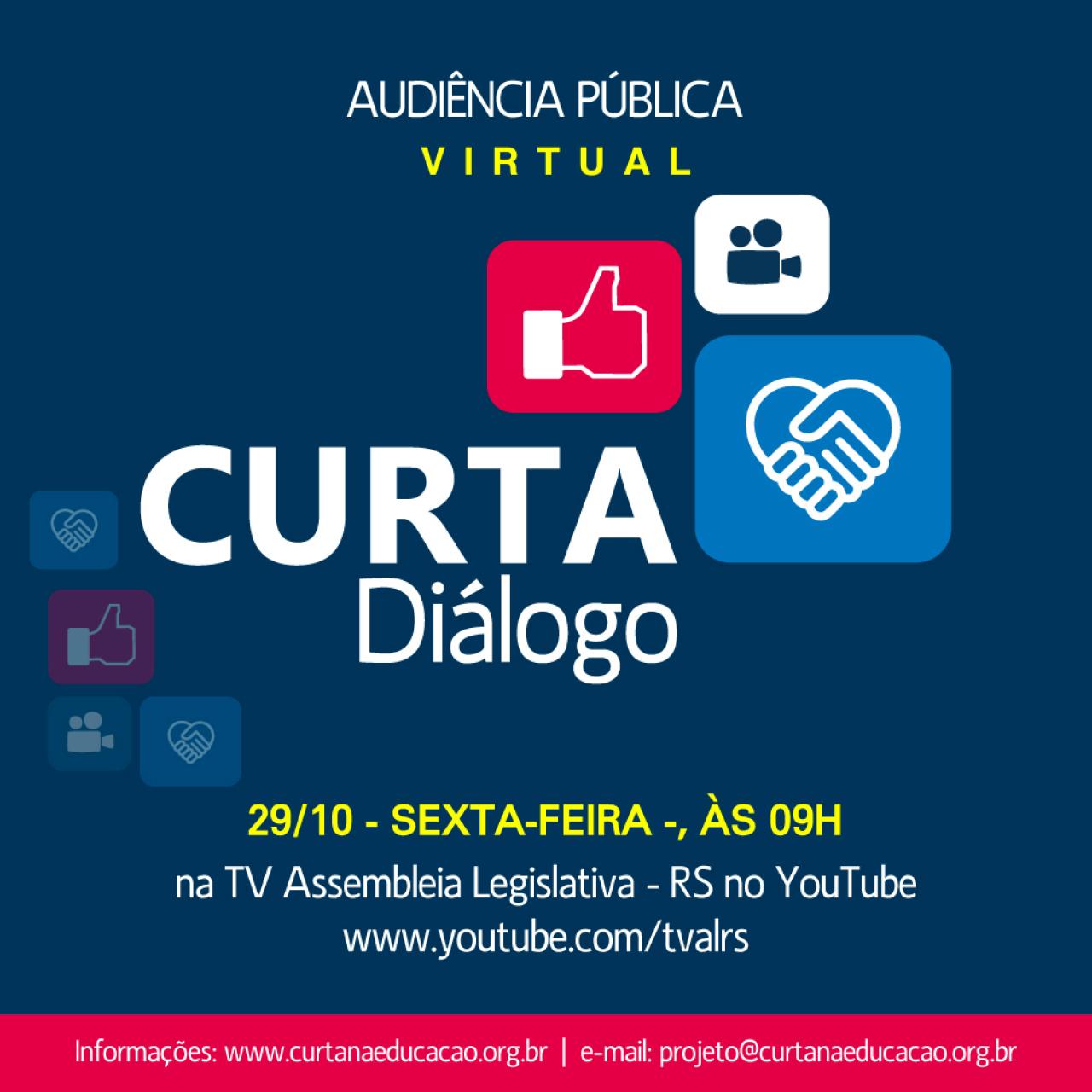 Audiência Pública Virtual - Curta Diálogo